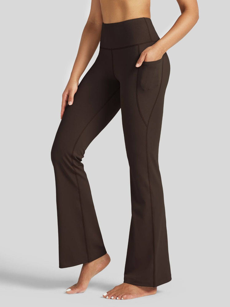 Women_s Stretchy Yoga Pants Dress Pants Bootcut 