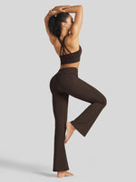 Women_s Stretchy Yoga Pants Dress Pants Bootcut 