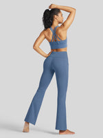 Women_s Stretchy Yoga Pants Dress Pants Bootcut 