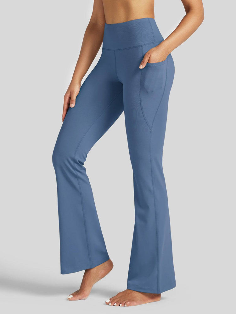 Women_s Stretchy Yoga Pants Dress Pants Bootcut 