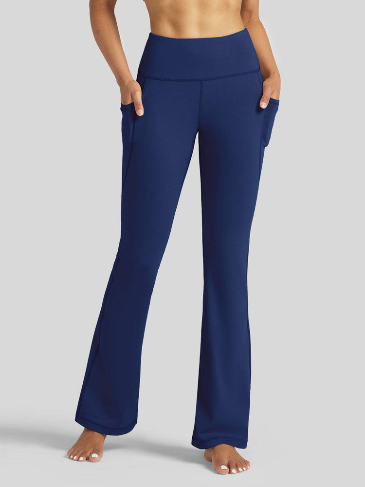 Women_s Stretchy Yoga Pants Dress Pants Bootcut 