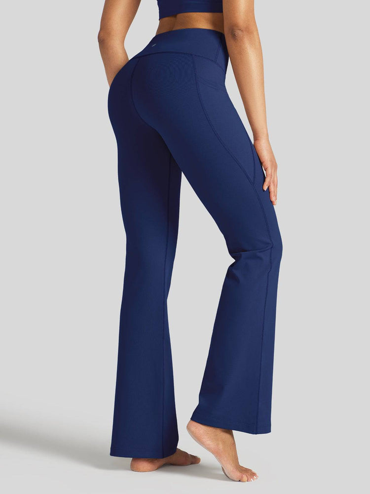 Women_s Stretchy Yoga Pants Dress Pants Bootcut 