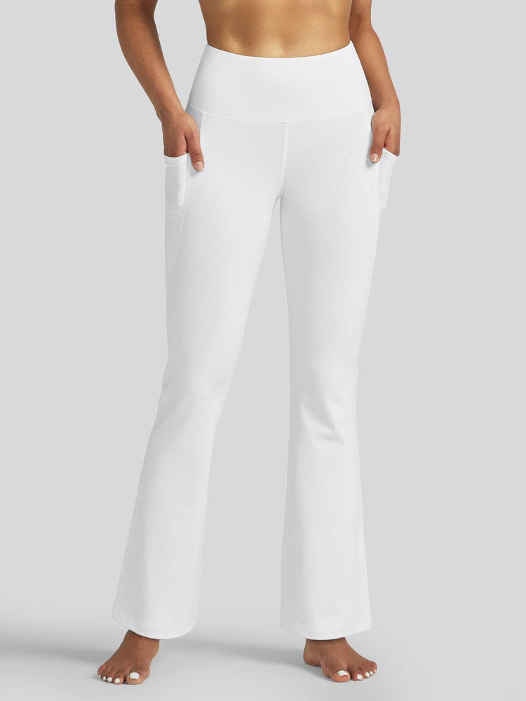 Women_s Stretchy Yoga Pants Dress Pants Bootcut 
