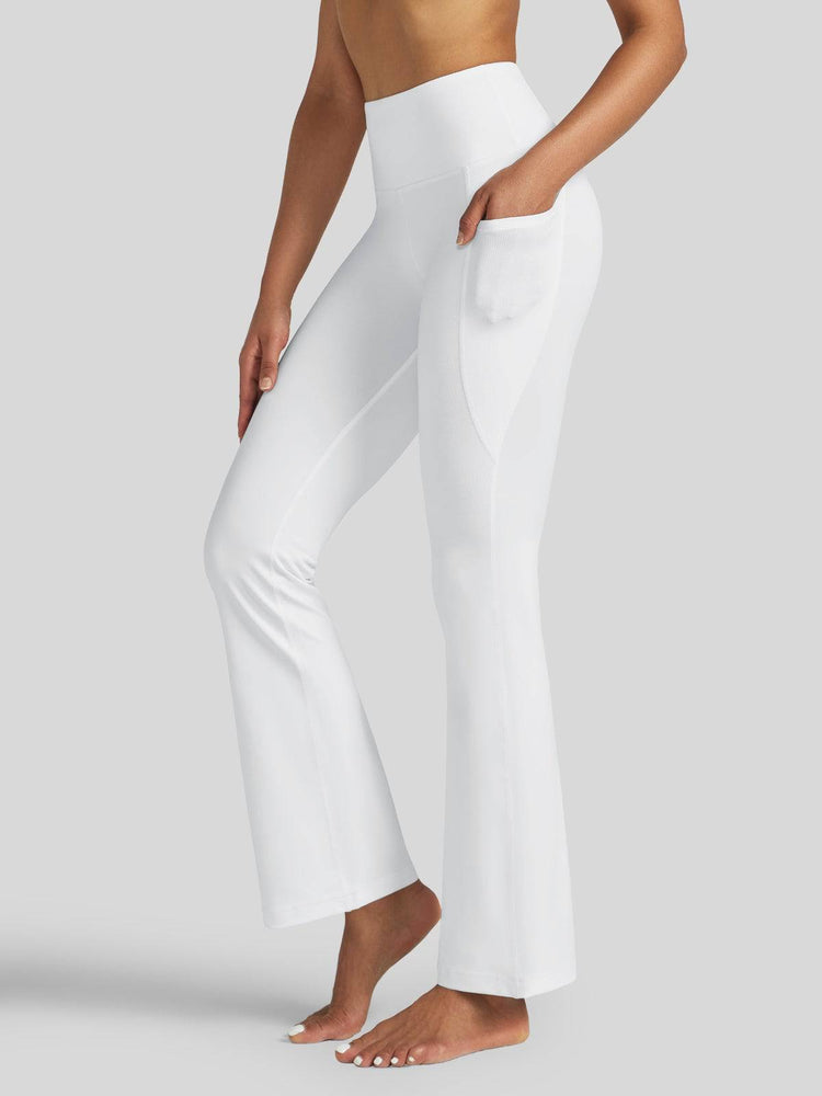 Women_s Stretchy Yoga Pants Dress Pants Bootcut 