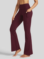 Women_s Stretchy Yoga Pants Dress Pants Bootcut 