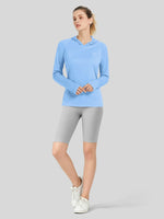Willit Women's Sun Protection Hoodie UPF 50+ 