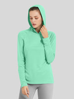 Willit Women's Sun Protection Hoodie UPF 50+ 