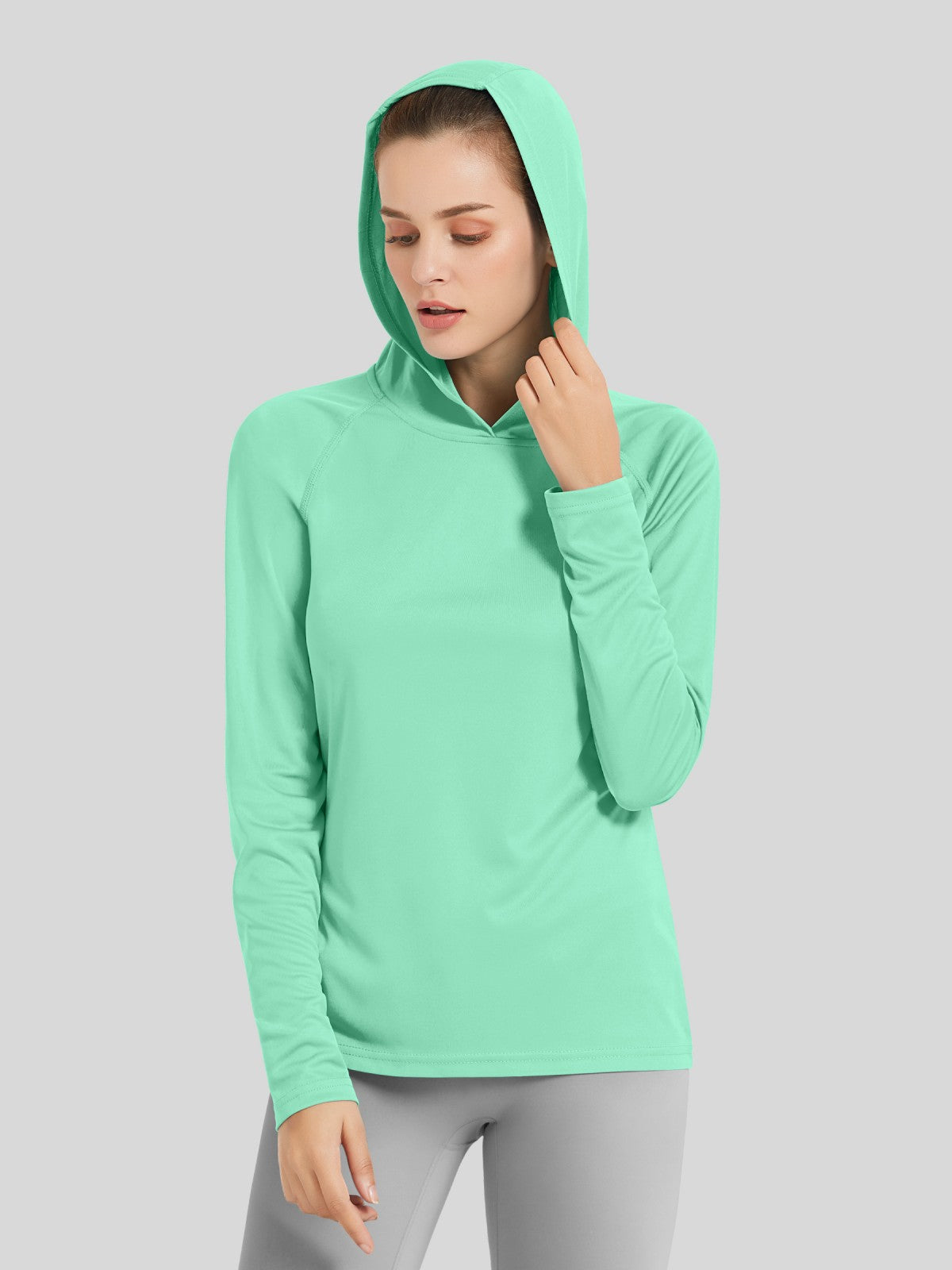 Willit Women's Sun Protection Hoodie UPF 50+ 