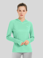 Willit Women's Sun Protection Hoodie UPF 50+ 