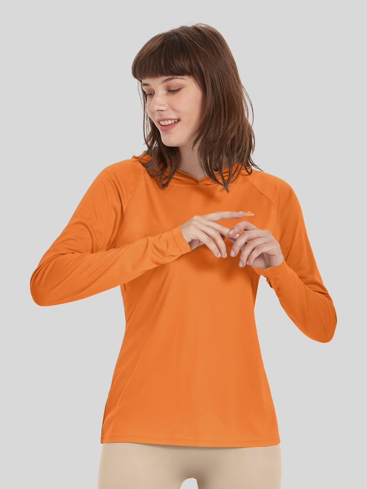 Willit Women's Sun Protection Hoodie UPF 50+ 