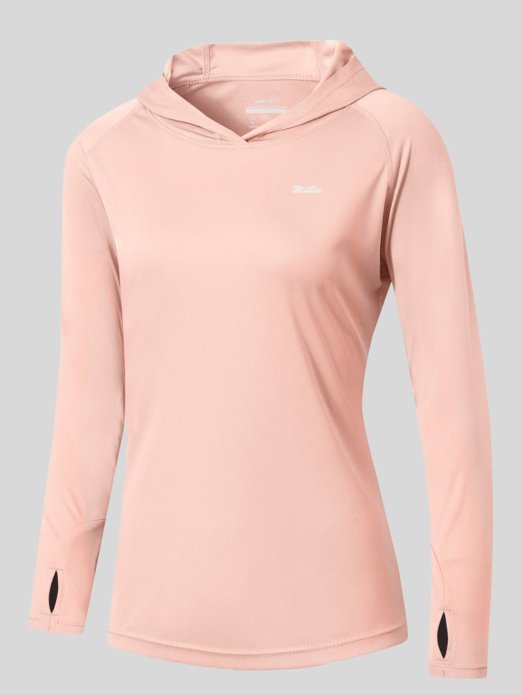 Willit Women's Sun Protection Hoodie UPF 50+ 