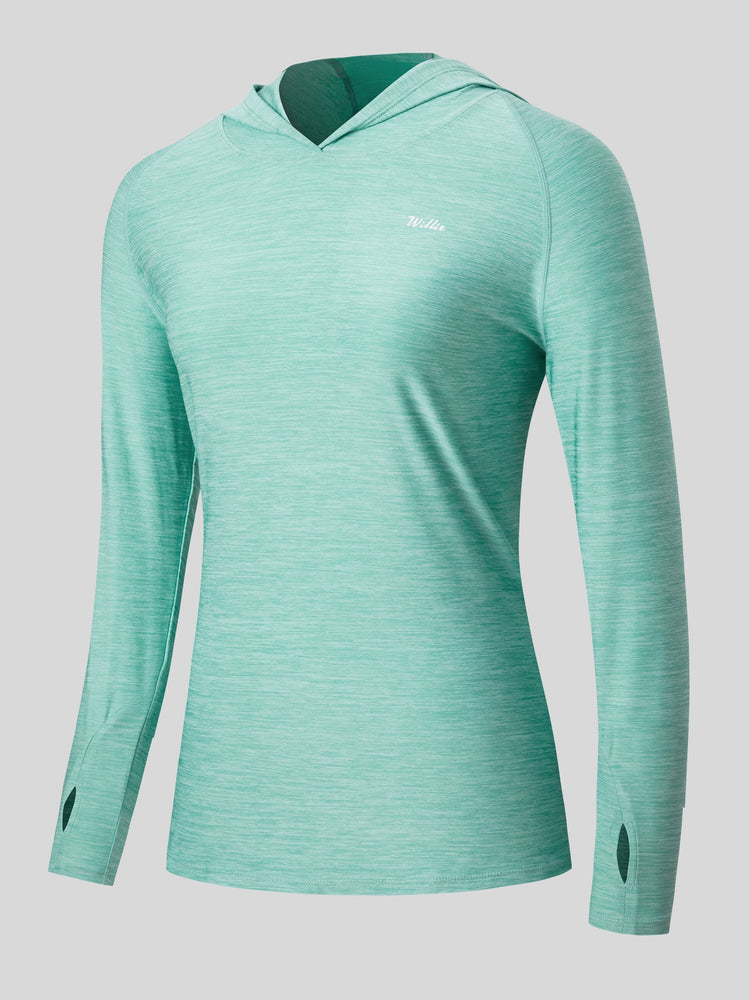 Willit Women's Sun Protection Hoodie UPF 50+ 