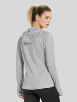 Willit Women's Sun Protection Hoodie UPF 50+ 