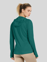 Willit Women's Sun Protection Hoodie UPF 50+ 