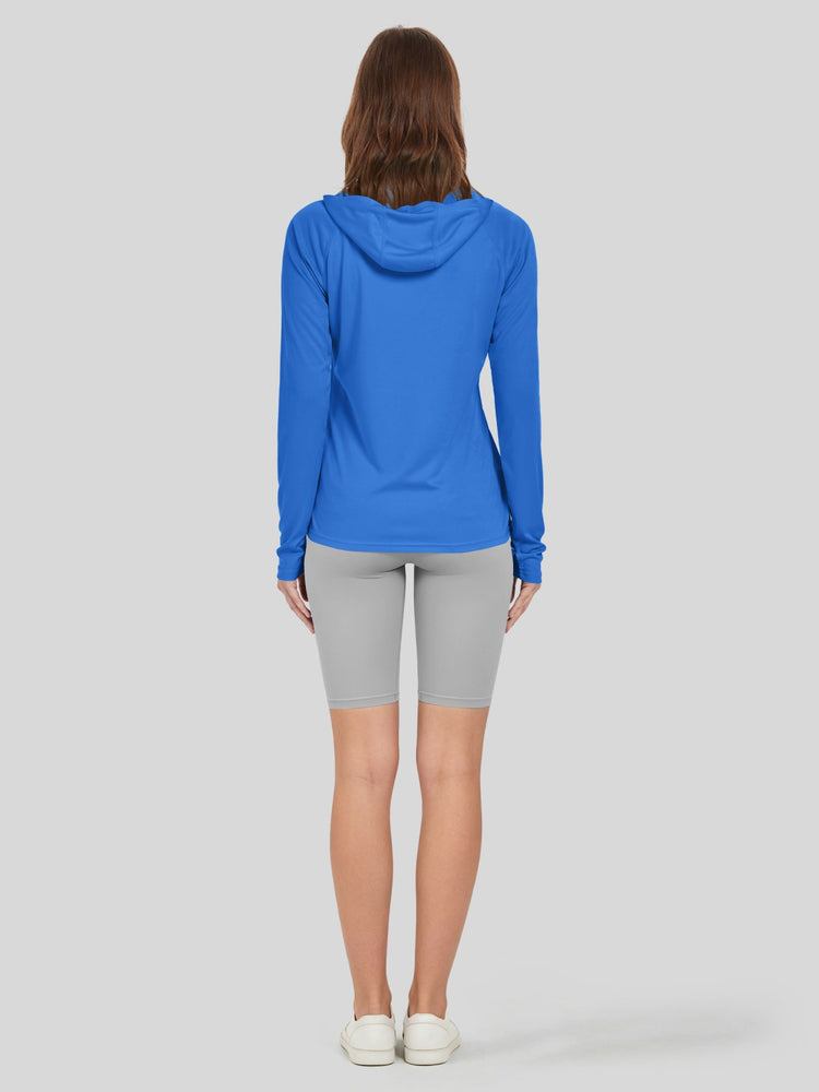 Willit Women's Sun Protection Hoodie UPF 50+ 