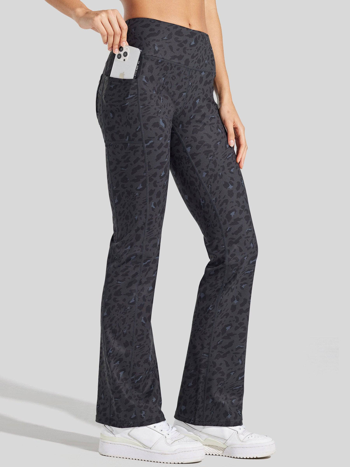 Women's Thermal Bootcut Yoga Pants_