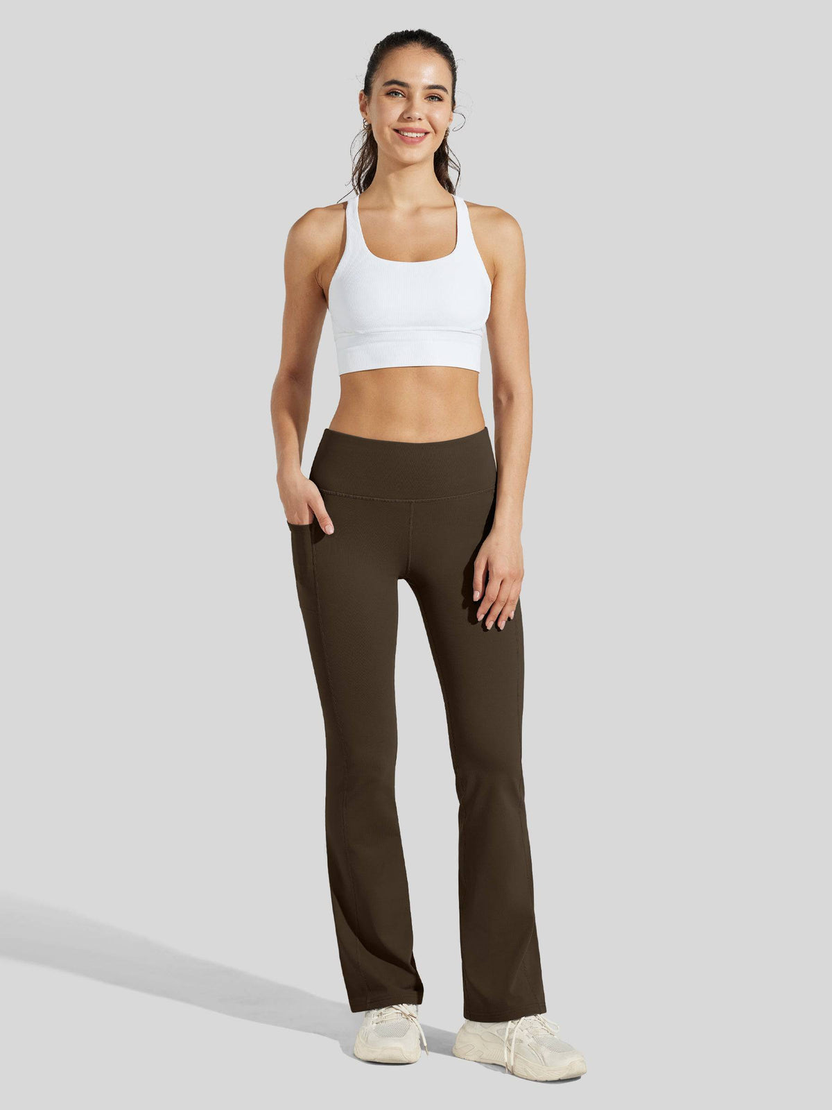 Women's Thermal Bootcut Yoga Pants_