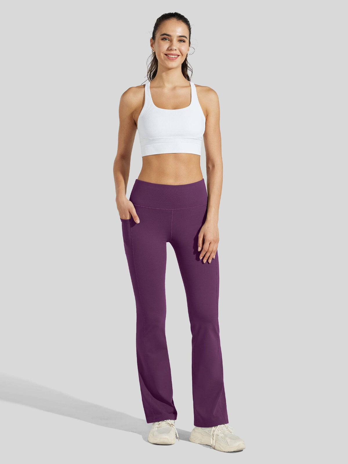 Women's Thermal Bootcut Yoga Pants_