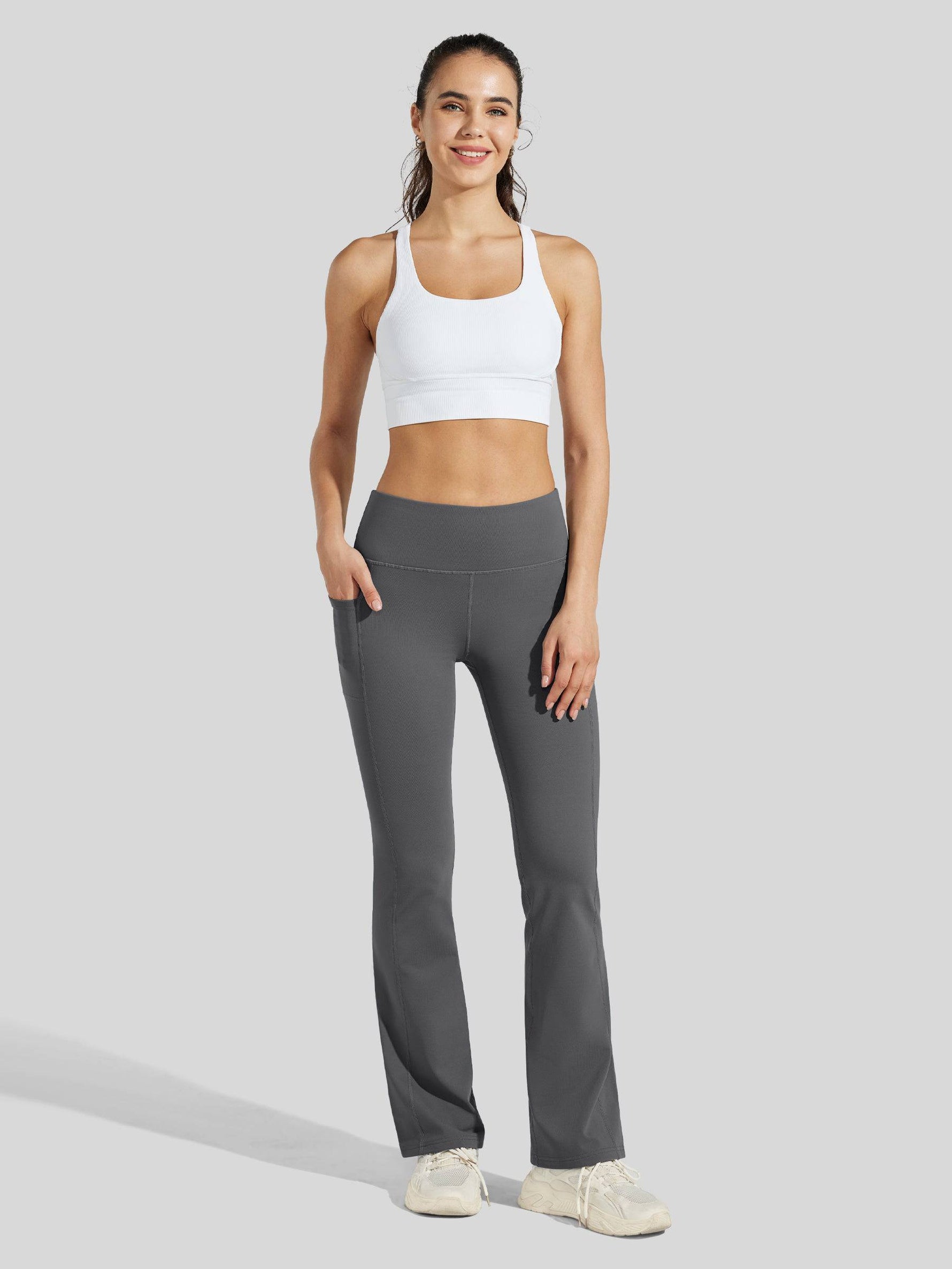 Women's Thermal Bootcut Yoga Pants_
