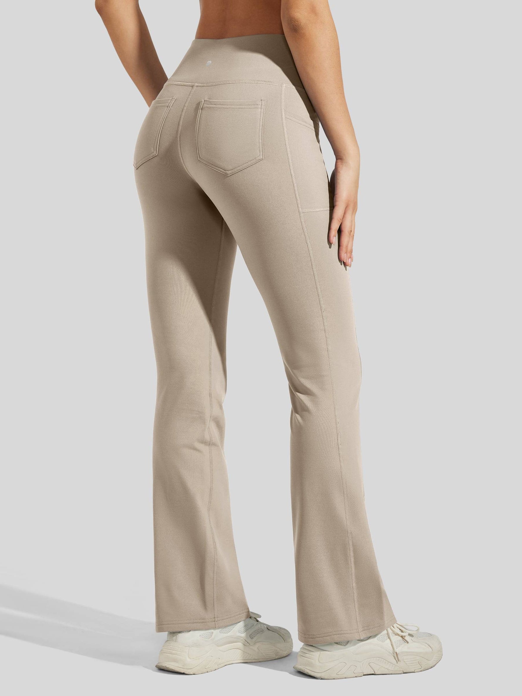 Women's Thermal Bootcut Yoga Pants_
