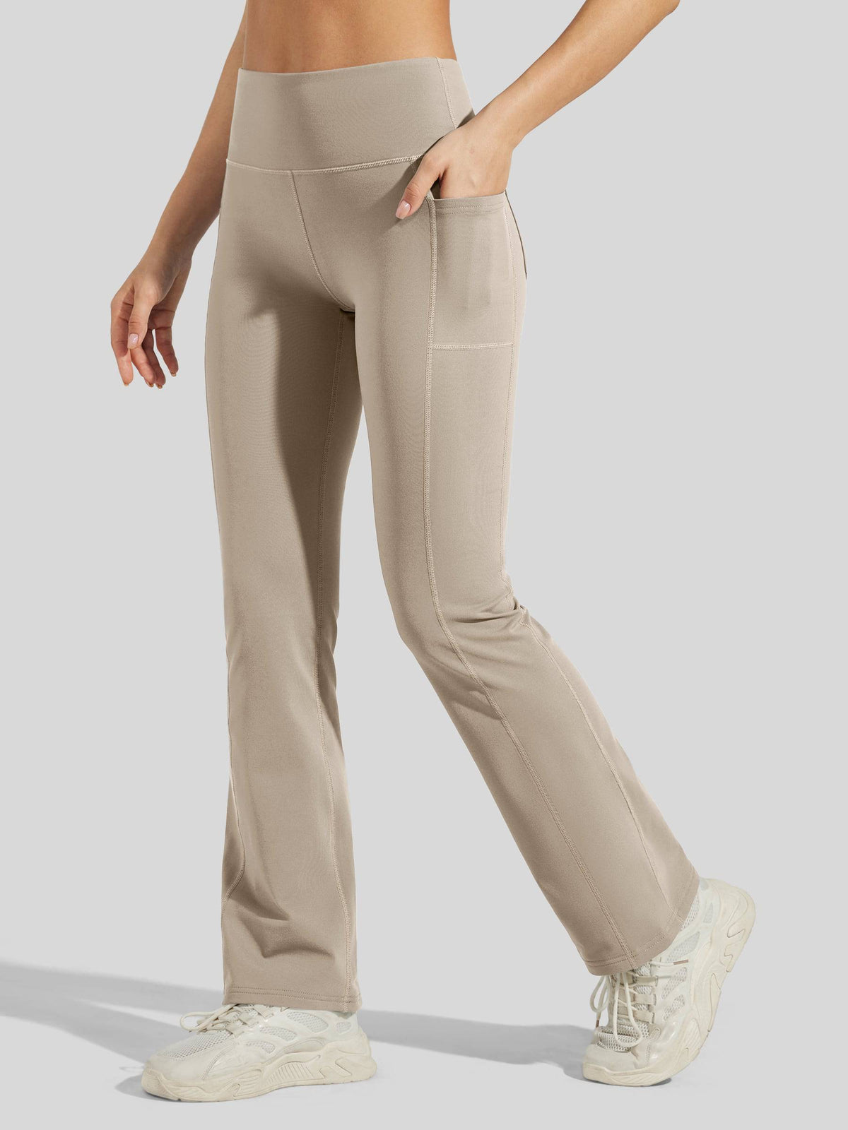 Women's Thermal Bootcut Yoga Pants_