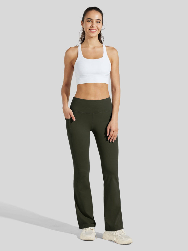 Women's Thermal Bootcut Yoga Pants_