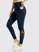 Women's Thermal Running Tights Leggings 