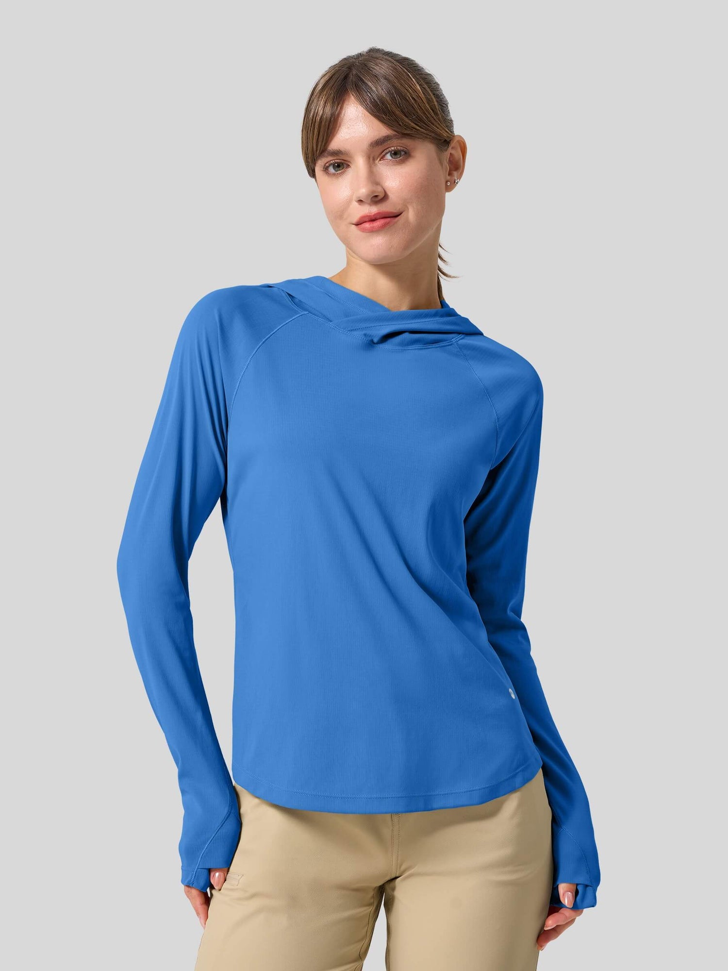 Women's Quick-Dry Sun Hoodies Long Sleeve Shirt_