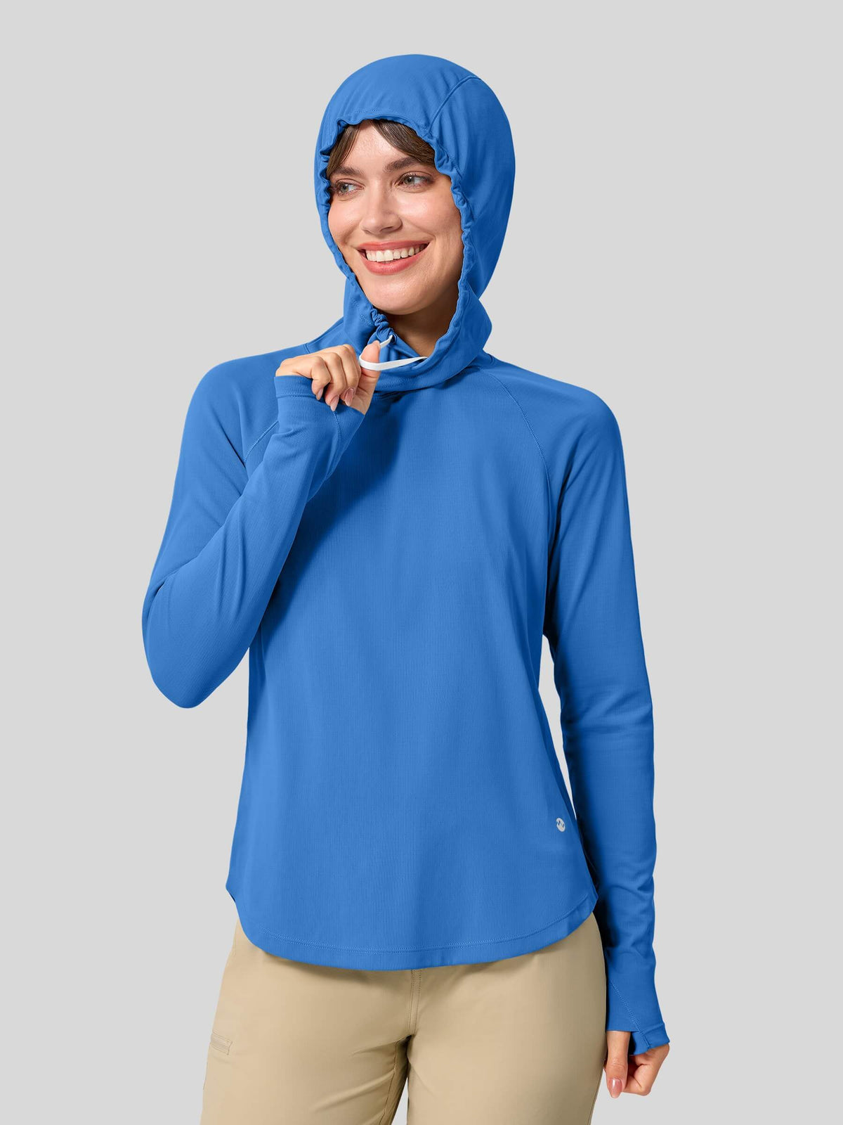 Women's Quick-Dry Sun Hoodies Long Sleeve Shirt_