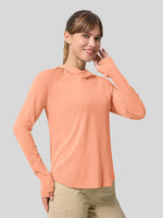 Women's Quick-Dry Sun Hoodies Long Sleeve Shirt_