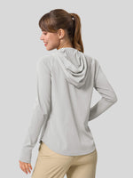 Women's Quick-Dry Sun Hoodies Long Sleeve Shirt_