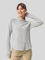 Women's Quick-Dry Sun Hoodies Long Sleeve Shirt_