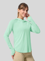 Women's Quick-Dry Sun Hoodies Long Sleeve Shirt_