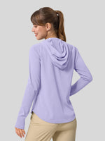 Women's Quick-Dry Sun Hoodies Long Sleeve Shirt_