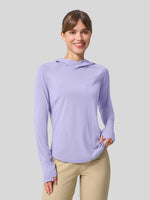 Women's Quick-Dry Sun Hoodies Long Sleeve Shirt_