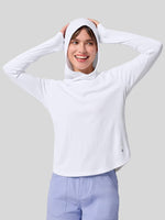 Women's Quick-Dry Sun Hoodies Long Sleeve Shirt_