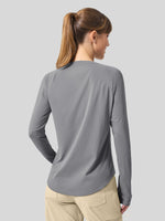 Women's UPF50 Sun Shirt_Polygiene Tech_