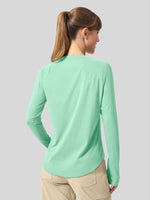 Women's UPF50 Sun Shirt_Polygiene Tech_
