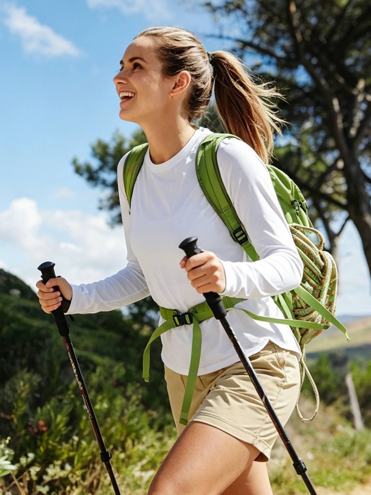 Women's UPF50 Sun Shirt_Polygiene Tech_