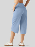 Willit Women's Ultra-soft Wide Leg Capri 