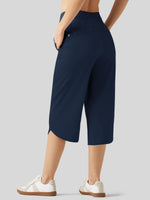 Willit Women's Ultra-soft Wide Leg Capri 