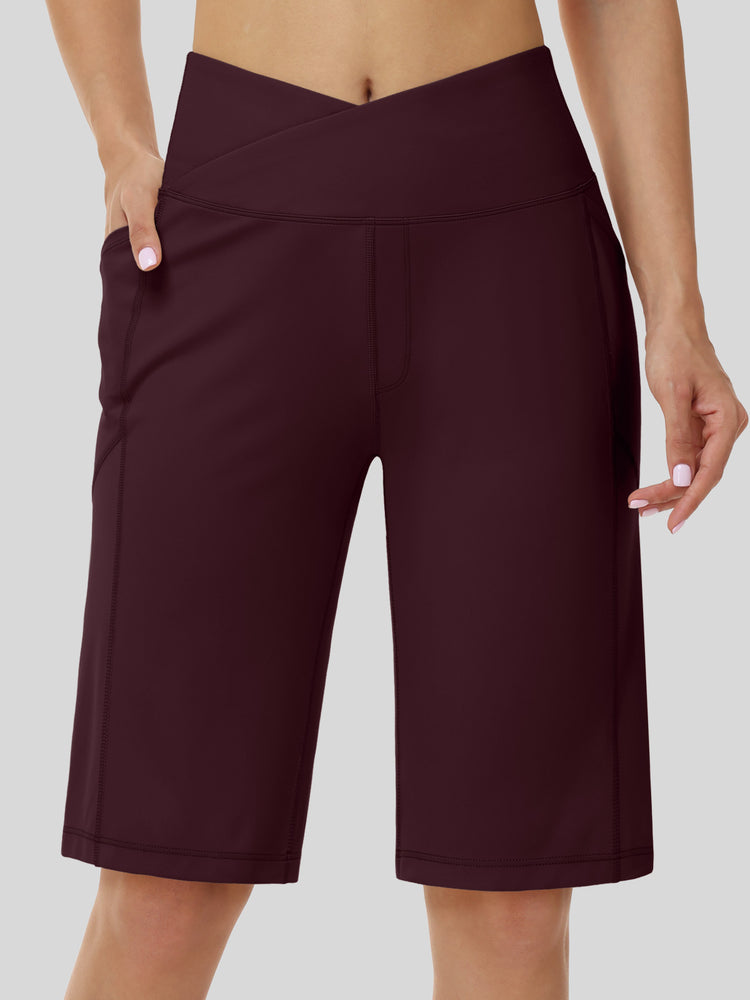 Women's V-Waist Bermuda Short 12" 