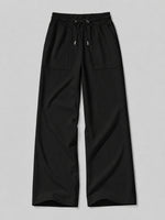 Women's Cotton Linen Wide Leg Pants_