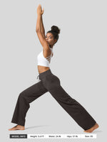 Willit Women's Wide Leg Drawstring Yoga Pants 31 Inch 