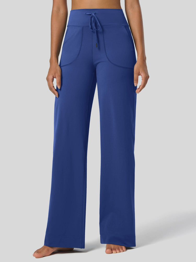 Willit Women's Wide Leg Drawstring Yoga Pants 