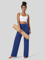Willit Women's Wide Leg Drawstring Yoga Pants 