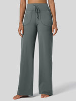 Willit Women's Wide Leg Drawstring Yoga Pants 