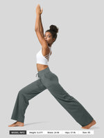 Willit Women's Wide Leg Drawstring Yoga Pants 