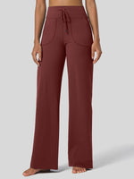 Willit Women's Wide Leg Drawstring Yoga Pants 