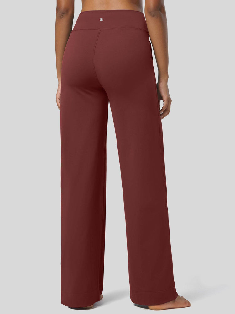 Willit Women's Wide Leg Drawstring Yoga Pants 